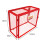 (92 x 110 x 50) Red Mesh Gas Bottle Cage 7
