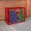 (92 x 110 x 50) Red Mesh Gas Bottle Cage 13