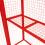 (181 x 116 x 57) Red Mesh Gas Bottle Cage 3