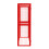 (181 x 116 x 57) Red Mesh Gas Bottle Cage 8