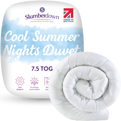Slumberdown (Single, 7.5) Slumberdown Cool Summer Nights Duvet UK Made