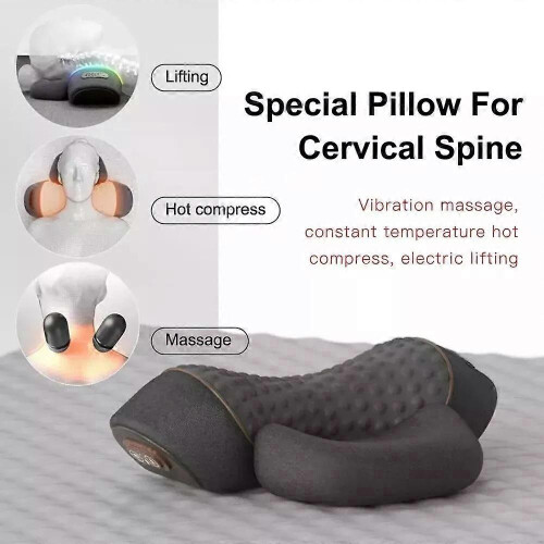 (Regular 2)Callixe thera Pillow, Callixe Neck Pillow, Cervical massage traction Bed Back 1