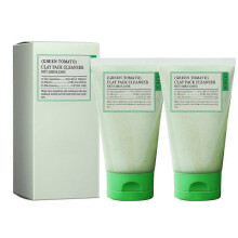 (2pcs)1-3X Green Tomato Clay Mask Pore Cleanser, Purifying with 49% Green Tomato Extr 120g