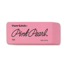 Paper Mate Pearl Eraser- Medium- 3-PK- Pink