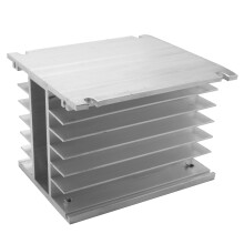 3 Phase Heat Sink 80X110X100mm for Solid State Relay Aluminum Heatsink