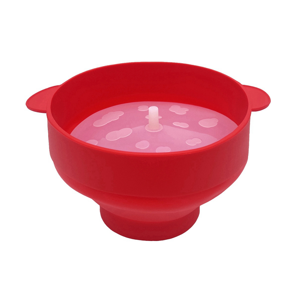 Popcorn Popper Con Coperchi - Macchina Per Popcorn In Silicone Ciotole Per Popcorn Pieghevoli Contenitore Per Popcorn