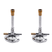 2 pezzi Mini singolo tubo Bunsen bruciatore a gas luce per propano liquido laboratorio riscaldamento attrezzature