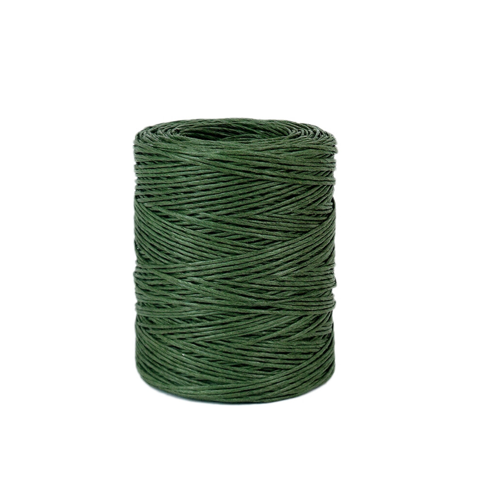 1,0 Mm Verde Floreale Legare Filo Avvolgere Spago Fatto A Mano Filo Di Ferro Carta Rattan Per (Lunghezza: 210 M)