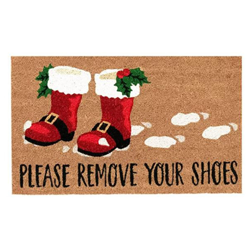 Zerbino Ingresso Interno Zerbino Natalizio Welcome Home Tappeto Zerbino Porta D'ingresso Tappeto Natalizio Bagno