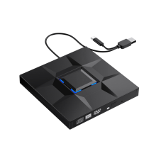 Lettore CD e DVD esterno Masterizzatore di giochi DVD Lettore di CD esterno USB 3.0 di tipo C per PC Laptop Desktop