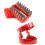 Denture Screwdriver Bit Organizer Holder with Magnetic Base,Drill Bit Holder with 32Pcs Bits and 1 Extension Socket 7
