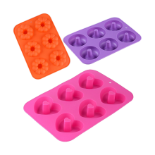 Teglia per ciambelle in silicone, basta estrarla, teglie antiaderenti per ciambelle, muffin, torte, biscotti, bagel