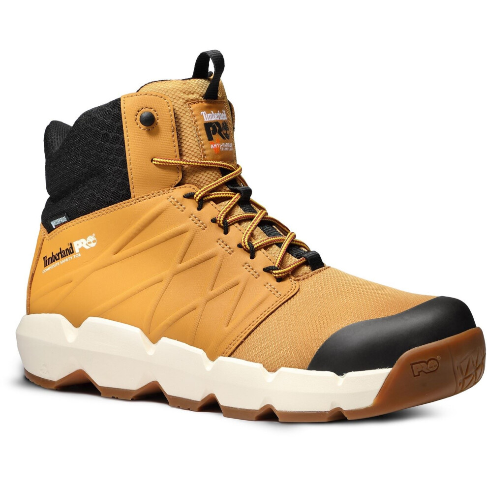 (Brown, 6 (Adults')) Timberland Pro Morphix 6" Leather Wheat Safety Boots