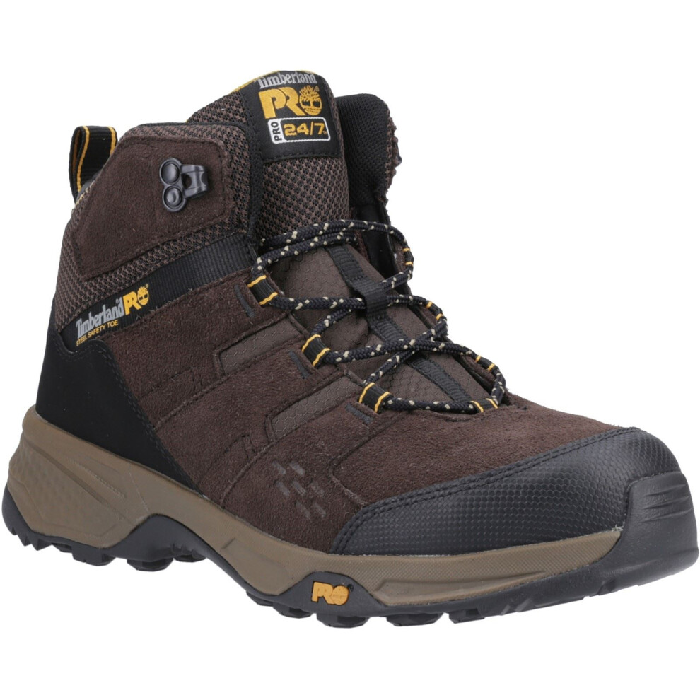 (Brown, 6 (Adults')) Timberland Pro Switchback Leather Dark Brown Safety Boots