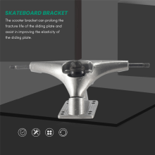 pezzi da 6,25 pollici argento surf skateboard truck surf skate skateboard truck fish board long board staffa di sterzo