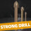 10PC Efficient Universal Drilling Tool,Multi-Function Alloy Drill Bit Tip Tools,Carbide Drill Tap Bit Set 5