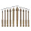 10PC Efficient Universal Drilling Tool,Multi-Function Alloy Drill Bit Tip Tools,Carbide Drill Tap Bit Set 4