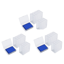 30Pcs Box Trading Card Case Card Storage Organizer Clear Card Case Plastic Storage Box for Gaming Cards