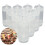 100 contenitori per dolci e dessert Push Up Pop per uso in feste 4