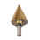 2X Step Drill Cone Drill Bits, High Speed Steel 10 Steps 1/4 to 1-3/8 Inch 4