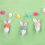 5PCS Easter Gnomes, Bunny Handmade Spring Easter Gnomes/ Elf Gifts Easter for the Home Party 3