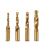 High-Speed Steel Drilling Tapping Chamfering Integrated Drill Bit Set 6Pc Composite Tap Deburring Drill Bit 5