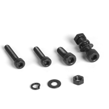 Assortimento di viti metriche da 1600 pezzi, assortimento di bulloni metrici, viti a testa esagonale, kit di assortimento di dadi e bulloni
