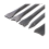 5Pcs/Lot Accessories Hard Steel Solid Long Air Chisel Impact Head Support Pneumatic Tool for Cutting / Rusting Removal 8