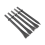 5Pcs/Lot Accessories Hard Steel Solid Long Air Chisel Impact Head Support Pneumatic Tool for Cutting / Rusting Removal 1