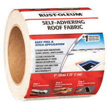 Rust-Oleum 4 in. x 16 ft. Fabric Roof Tape