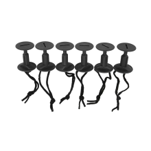 6 pezzi di tappi per guinzaglio da surf con corde e corde, accessori per surf in acqua, tappi per guinzaglio da surf, accessori per bodyboard