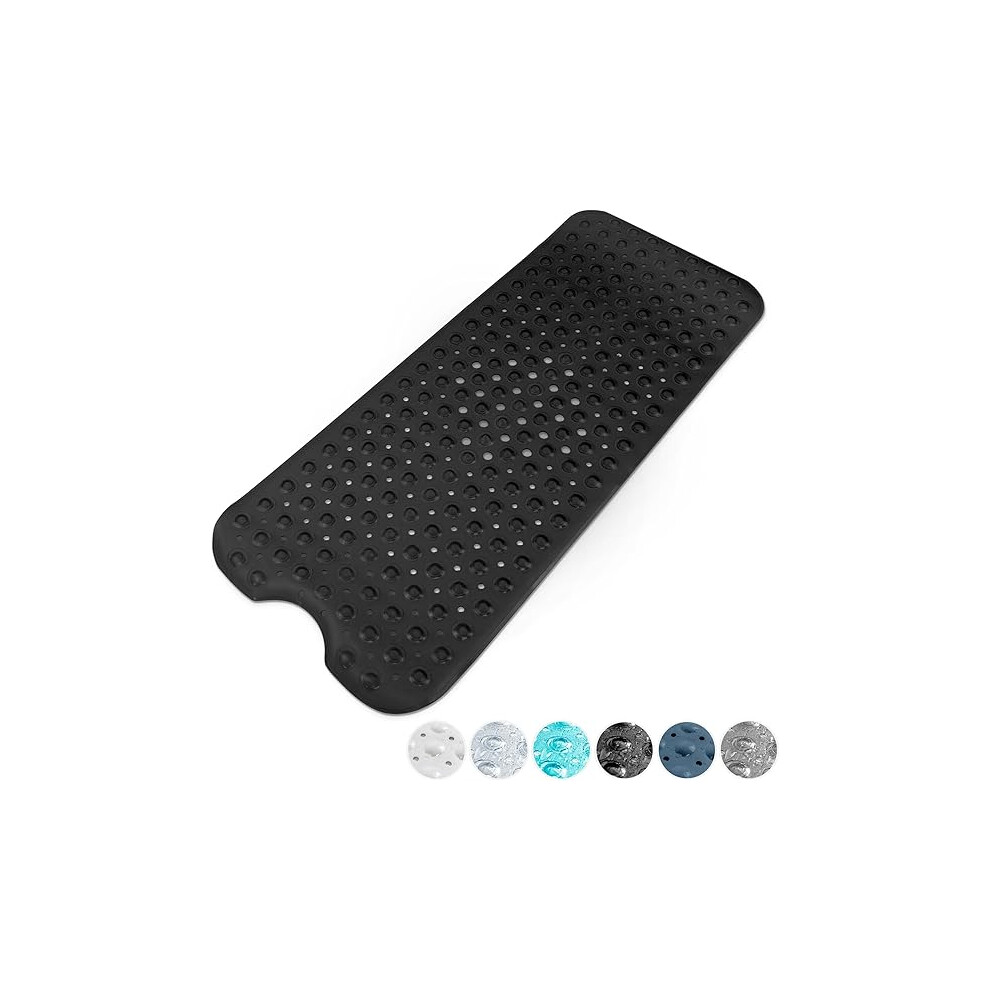 Keplin Premium Non-Slip Bath Mat 40X100cm, Black