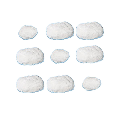 9PCS Clouds for Ceiling, Cotton Simulation Hanging Cloud Decoration, 3D Artificial Clouds Props