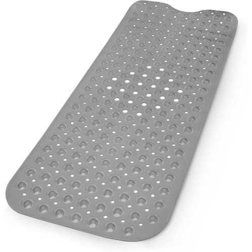 Keplin Premium Non-Slip Bath Mat 40x100cm, Grey