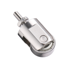 Punto di contatto a rullo per indicatore a quadrante Diametro 10 mm Ruota Filettatura M2.5 Testa di misurazione a rullo in acciaio inossidabile