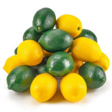 20 pezzi di frutta artificiale Limoni per la casa Cucina Festival Festa Decorazione Centrotavola Matrimonio D?Cor