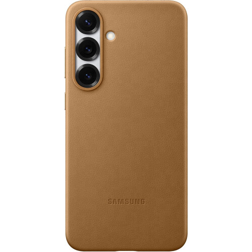 Samsung Capa para Samsung Galaxy S25 Plus Couro Original Kindsuit Samsung Dourada