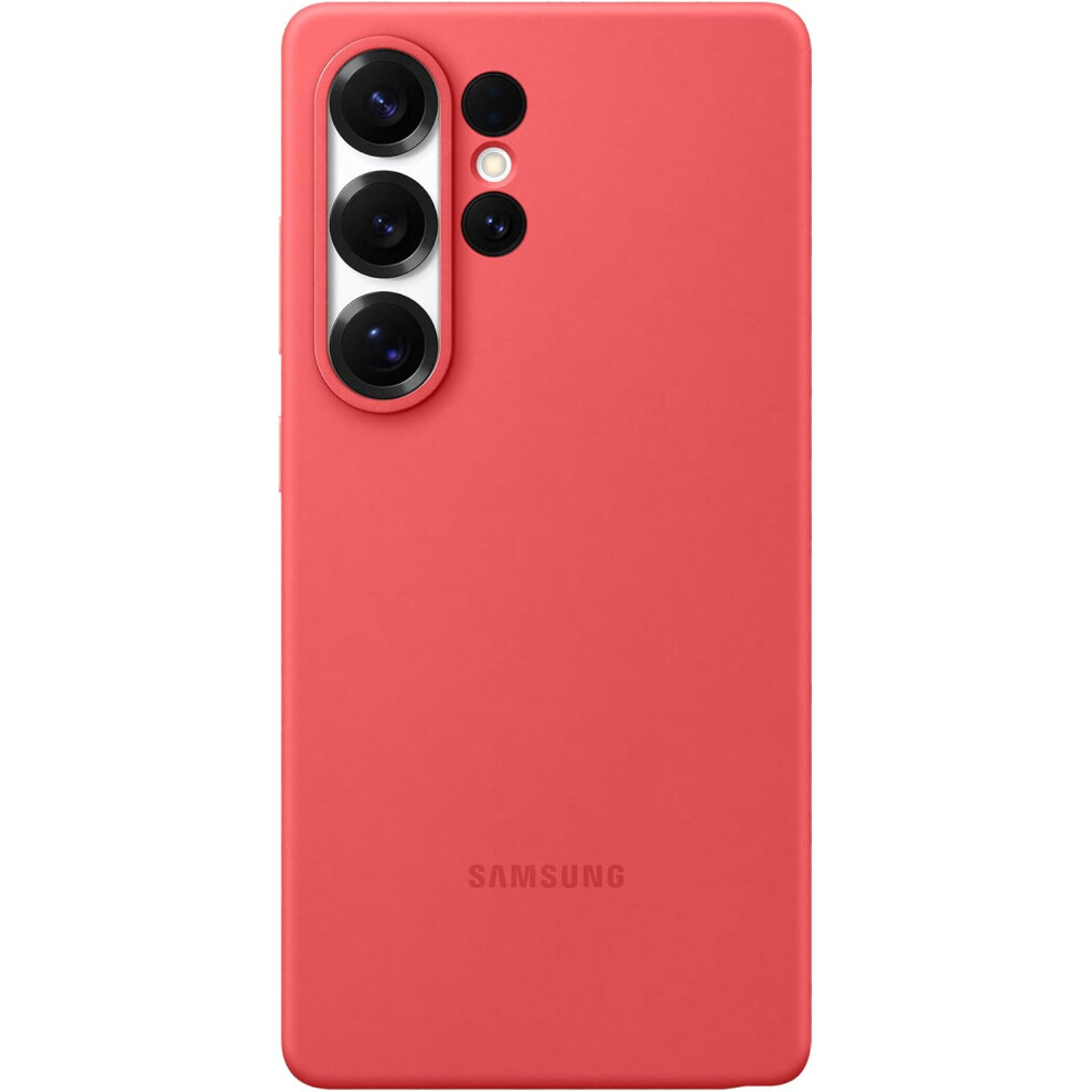 Samsung Galaxy S25 Ultra 6.9" Silicone Case Red - Ef-Ps938cregww