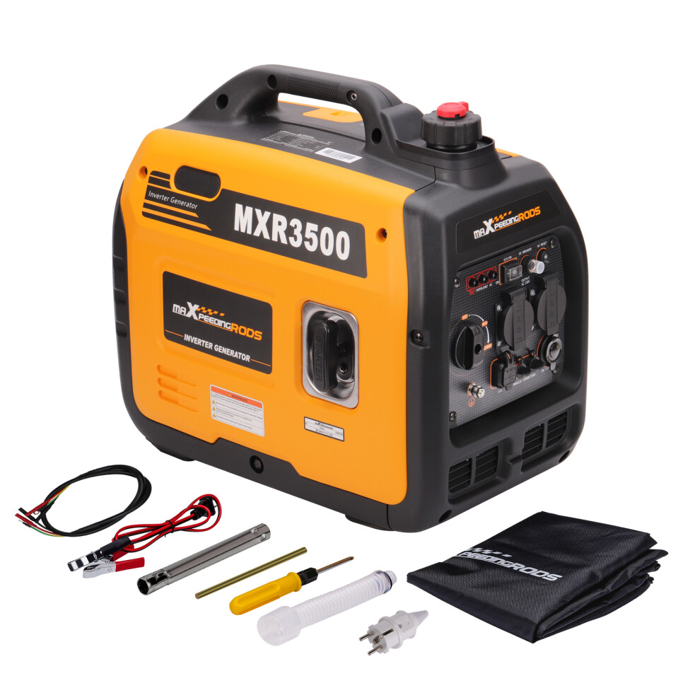3300W Inverter Generator Petrol Silent Pure Sine Wave  Camping Travel