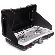 Coleman 110609 Triton Plus is 2 Burner Stove, Black