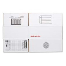 3M Mailing Box- Size C- Labels Included- 14in.x10in.x5-.50in.- White