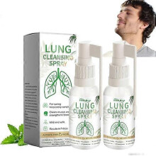 (2pcs)Lung Cleansing Spray, Herbal Lung Cleansing Spray 30ML, Advanced Lung Cleaning Spray, Lung Spray, Powerful Lung Support, Daily Use