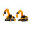 CAT CAT Power Switch Crew Excavator Construction Toy 1