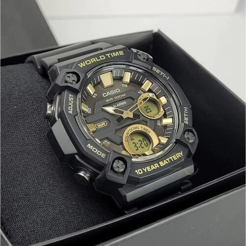 Casio Casio Aeq-120w-9avdf Analog Digital Men's Watch 2