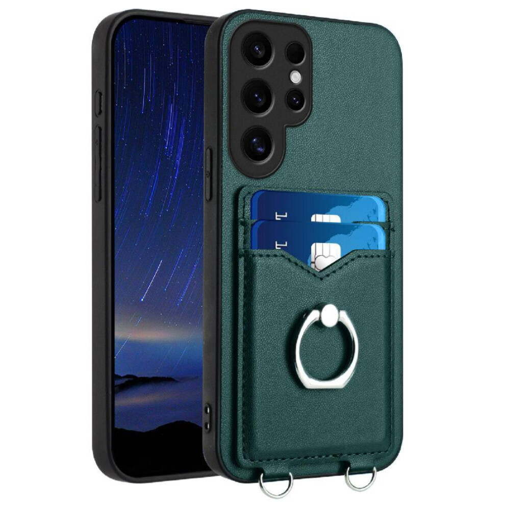 (Green) Compatible With Samsung Galaxy S24 Ultra Case Green 764549364718