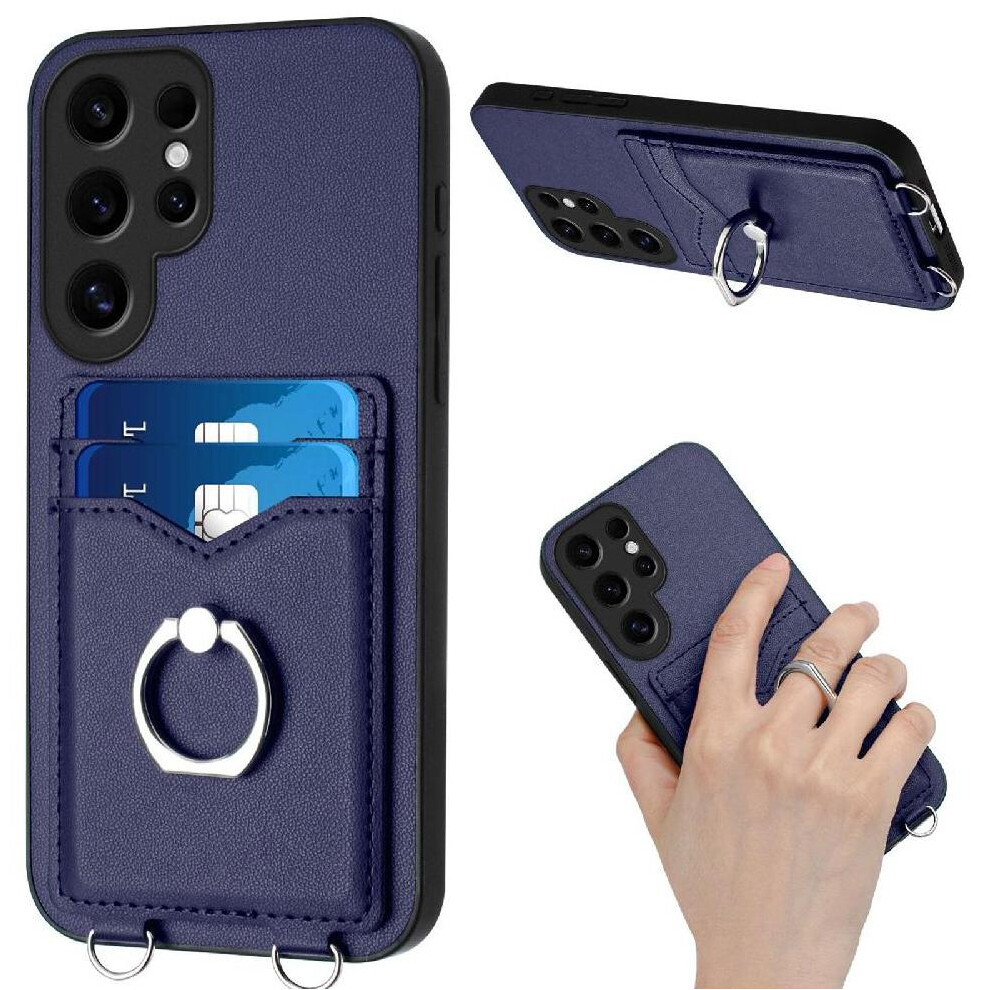 (Blue) Compatible With Samsung Galaxy S24 Ultra Case Blue 764549364695