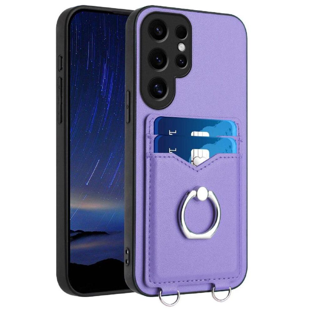 (Purple) Compatible With Samsung Galaxy S24 Ultra Case Purple 764549364671