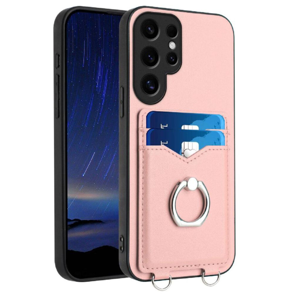 (Pink) Compatible With Samsung Galaxy S24 Ultra Case Pink 764549364701