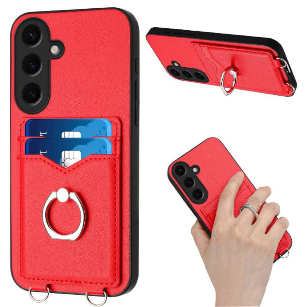 (Red) Compatible With Samsung Galaxy S24 Case Unique Red 764549364749