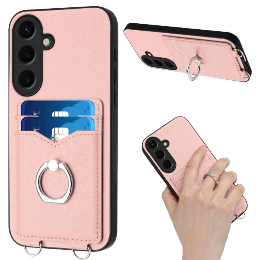 (Pink) Compatible With Samsung Galaxy S24 Case Unique Pink 764549364763